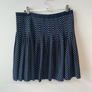 J Crew Polk Dot Mini Skirt